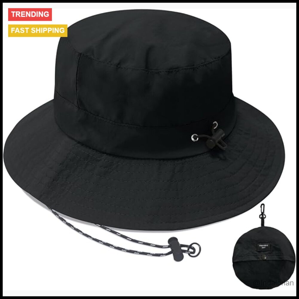 Waterproof Bucket Hat Quick Dry Packable Sun Prot… - image 1